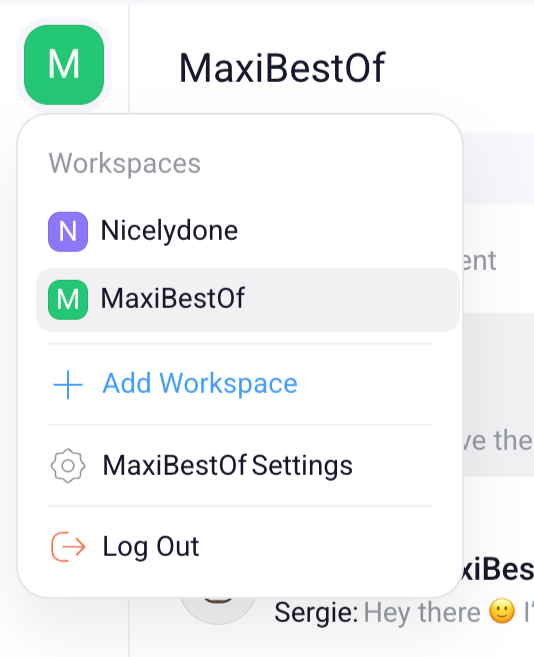 Orchestra — Dropdown menu component