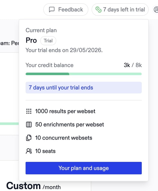 Exa — Popover component