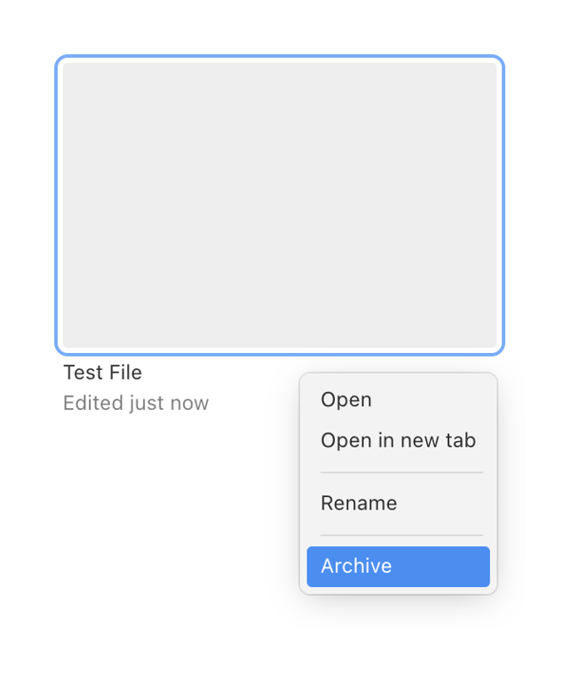Paper — Dropdown menu component