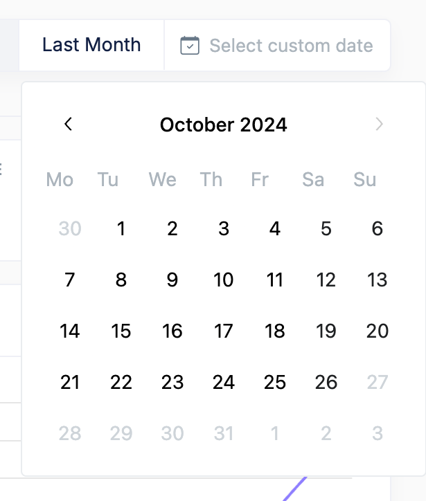 Gumlet — Datepicker component