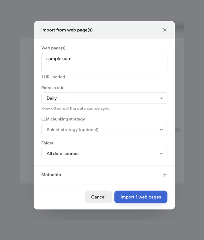 Voiceflow — Modal component