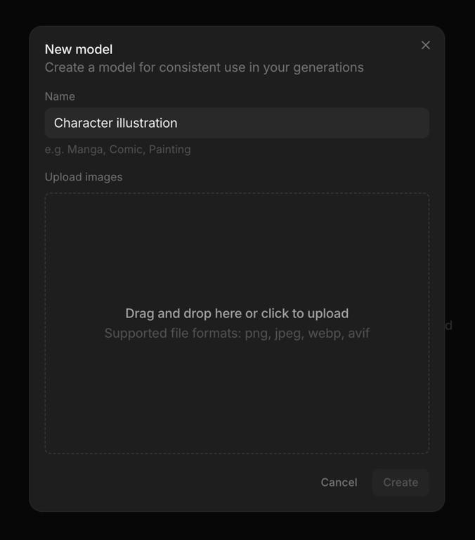 Morphic — Modal component