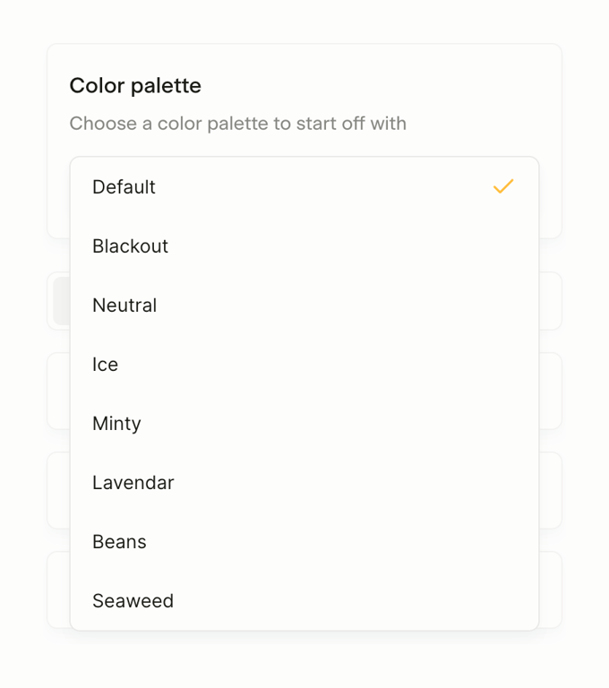 Super — Input select component