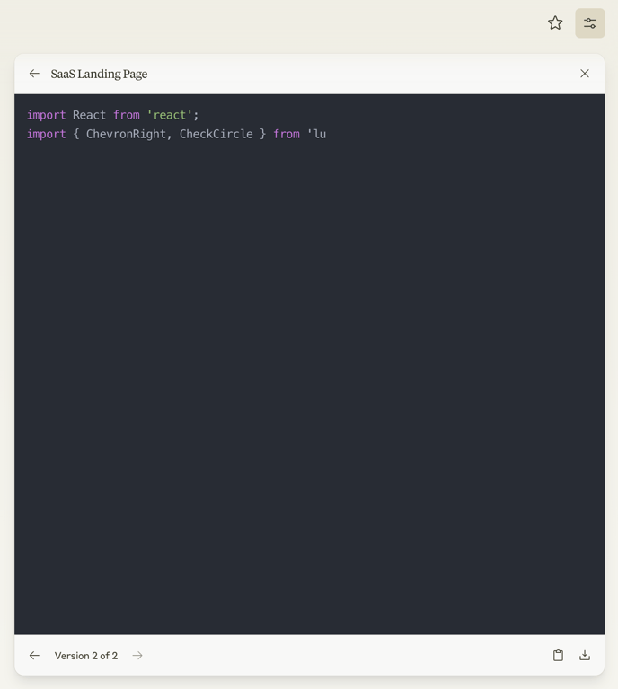Claude — Toggle/Switch component