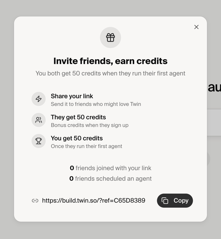 Twin — Modal component