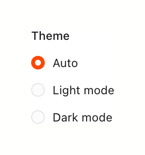Cron — Theme settings component