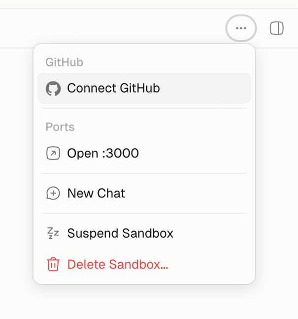 Poolside — Dropdown menu component