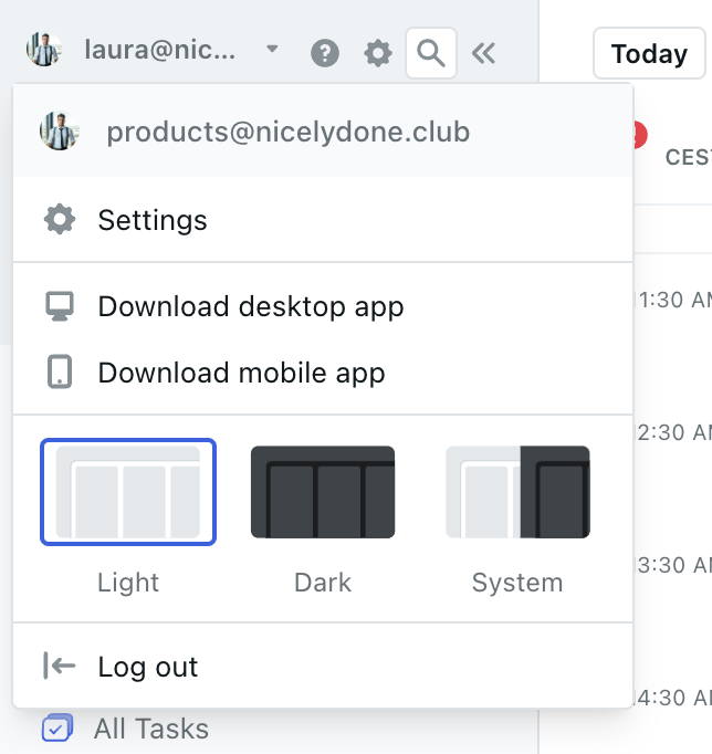 Motion — Theme settings component