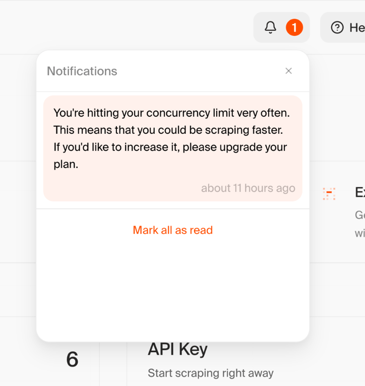 Firecrawl — Dropdown menu component