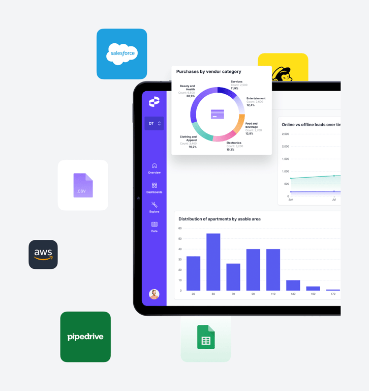 BinarBase — Illustration component