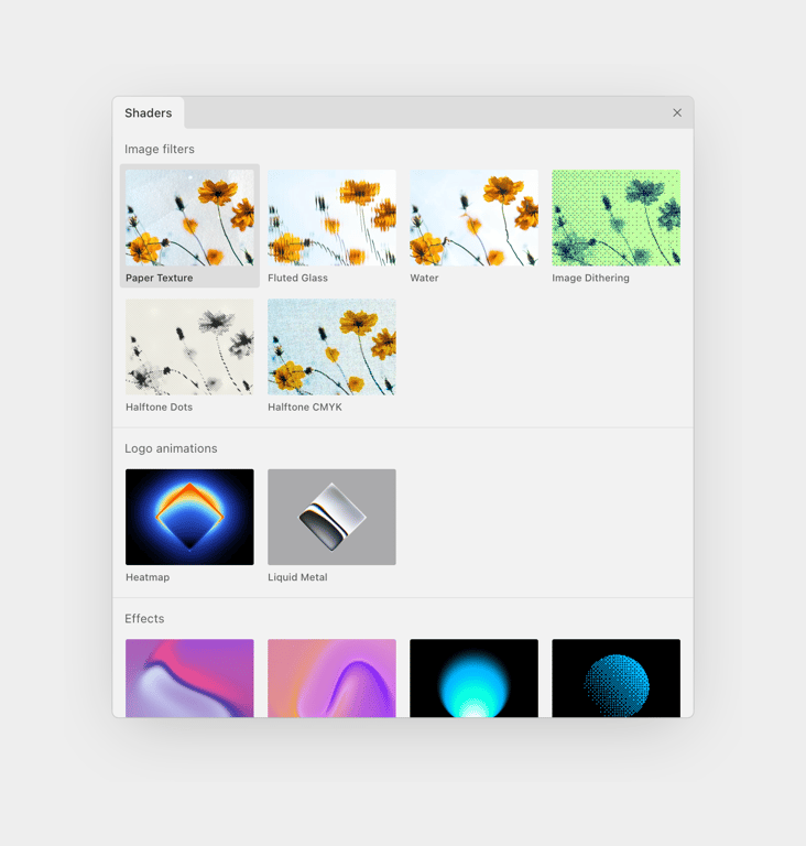 Paper — Modal component