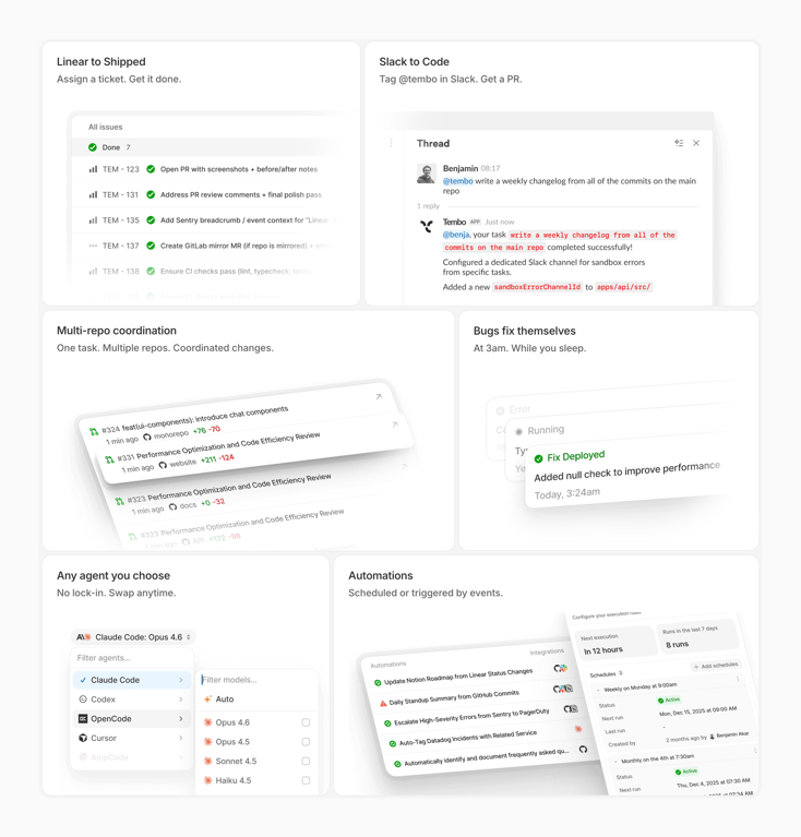 Tembo — Bento box component