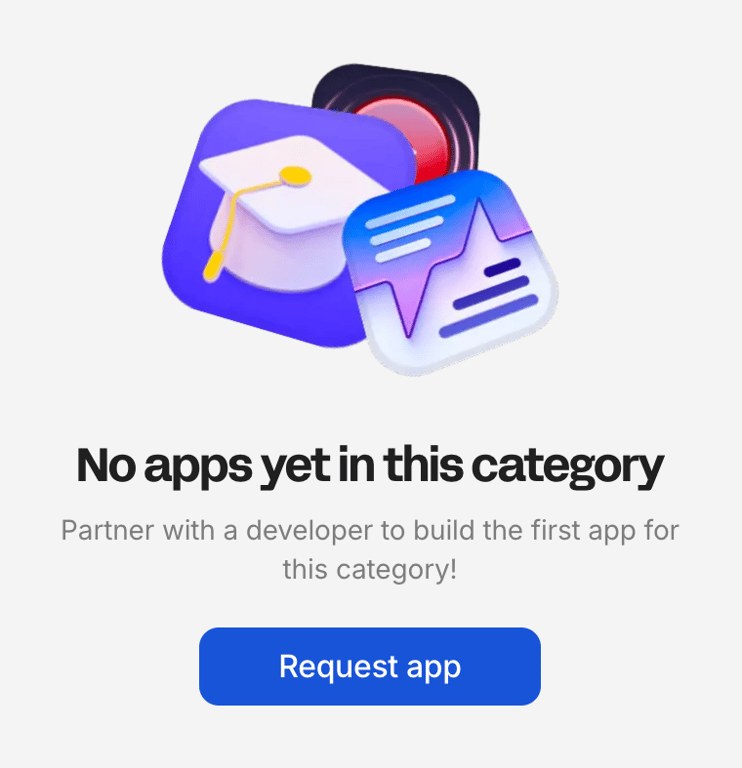 Whop — Empty state component