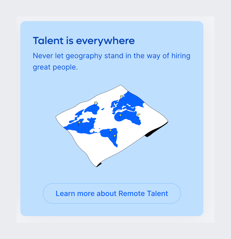 Remote — Card component