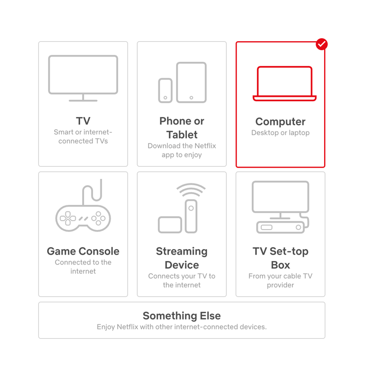 Netflix — Input multi-select component