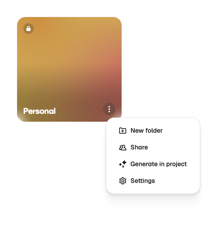 Magnific — Dropdown menu component