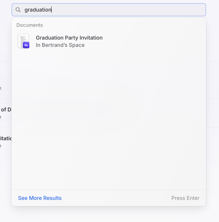 Craft — Input search component