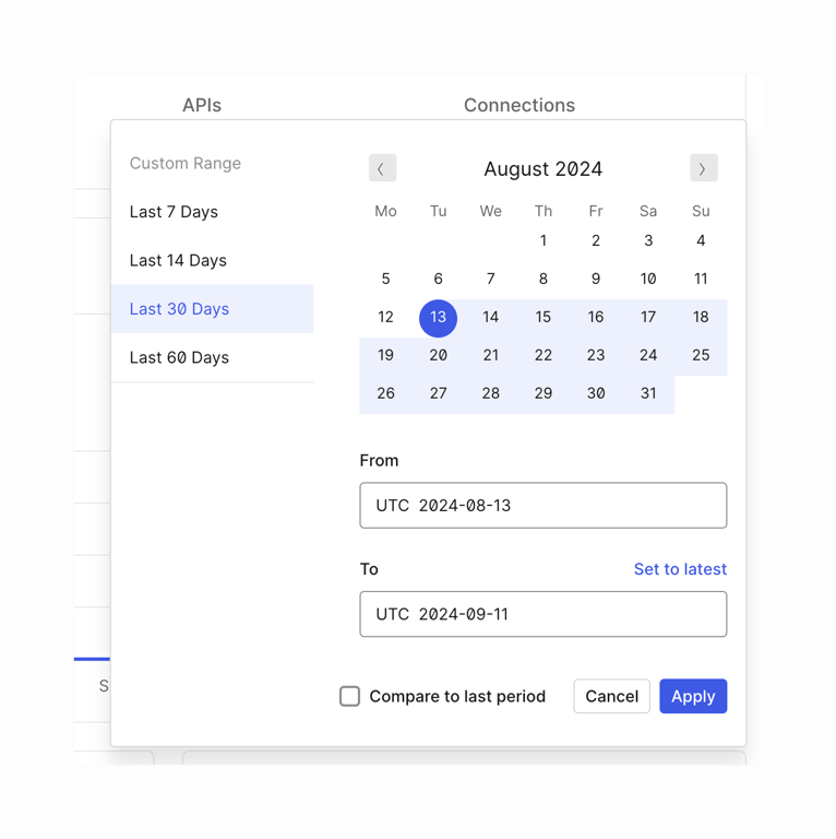 Auth0 — Datepicker component