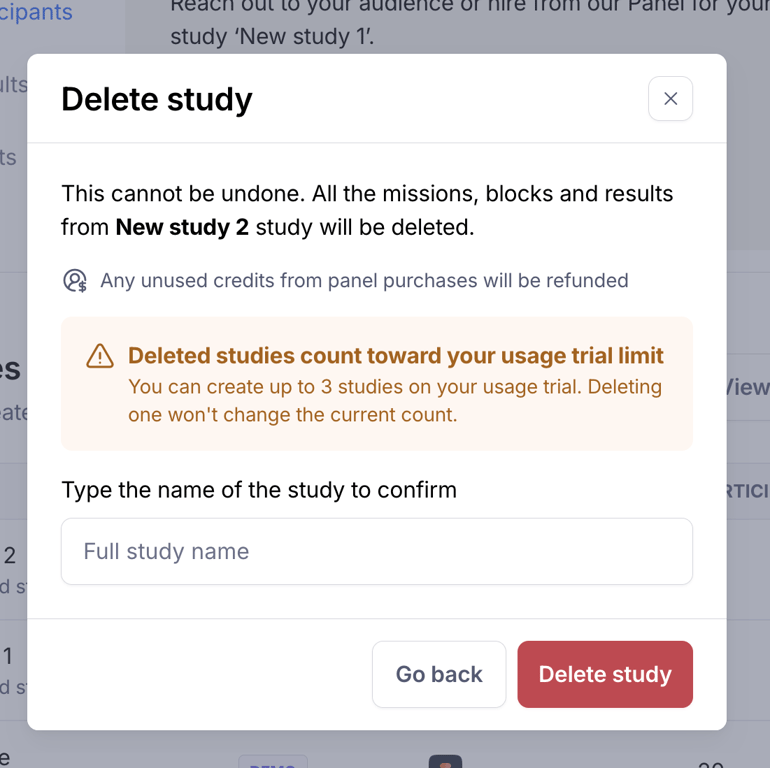 Maze — Modal component