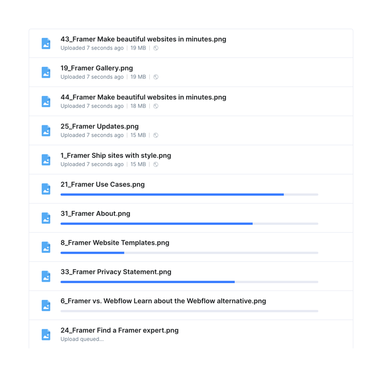 Bytescale — File upload input component