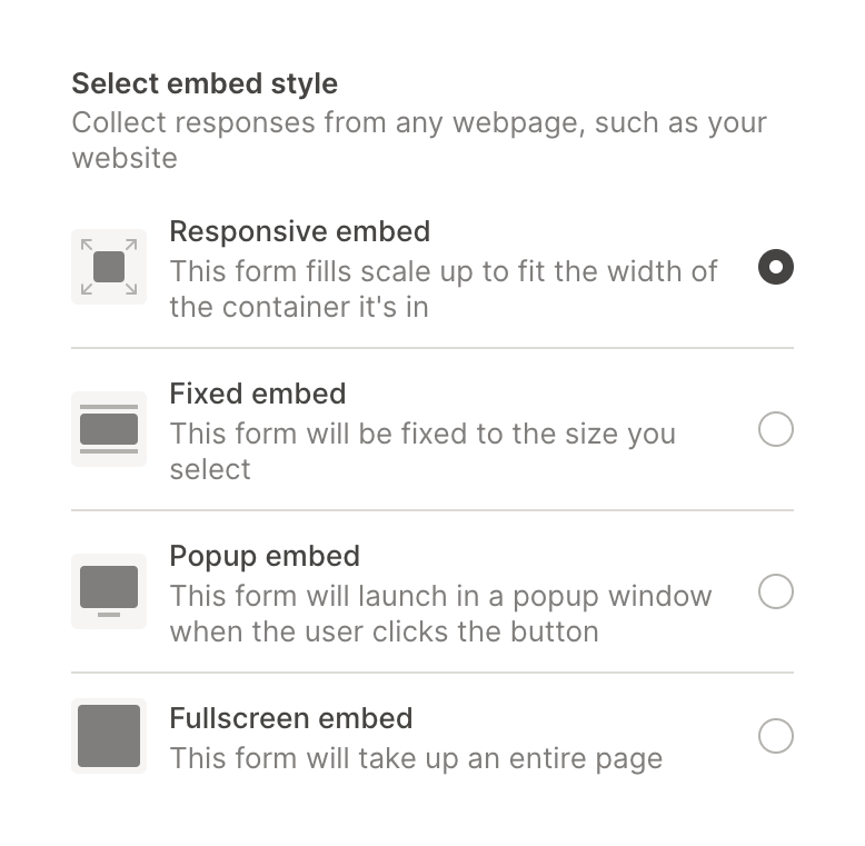 QuestionScout — Checkbox & radio component