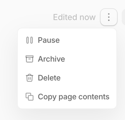 Tembo — Dropdown menu component