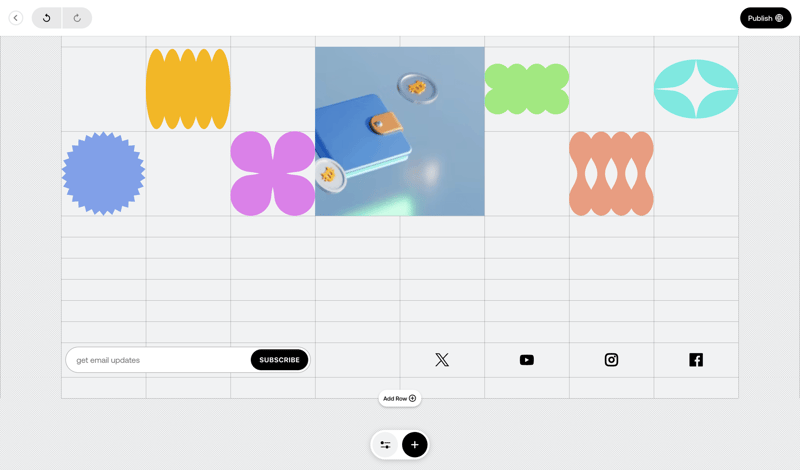 Universe screen example