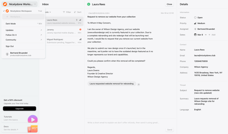 Lemni
			                ux ui design