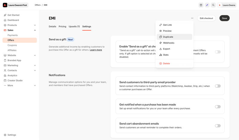Kajabi
			       ux ui design