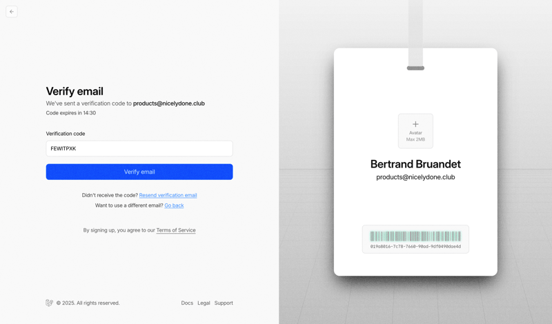 Nightwatch screen example
