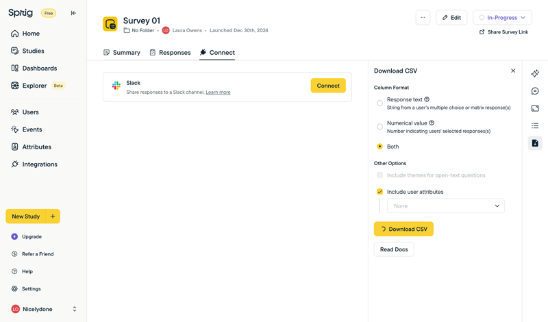Sprig
			     ux ui design