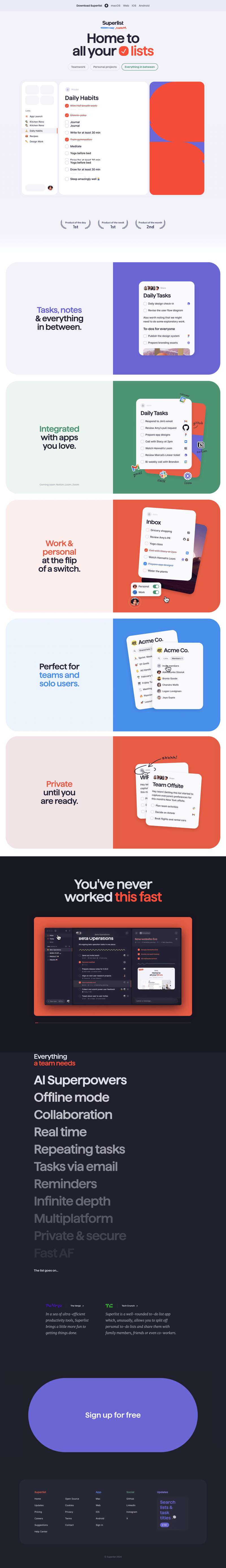 Superlist
			       ux ui design