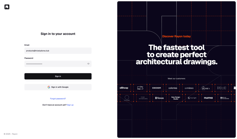 Rayon
			              ux ui design