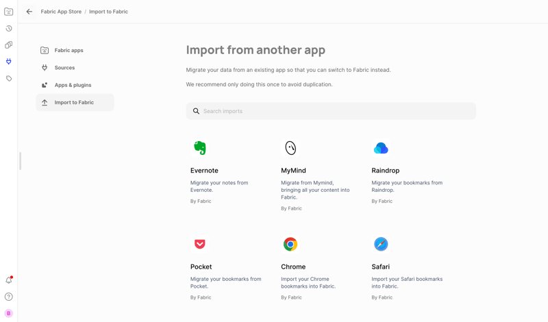 Fabric screen example