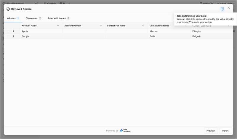 Lightfield screen example