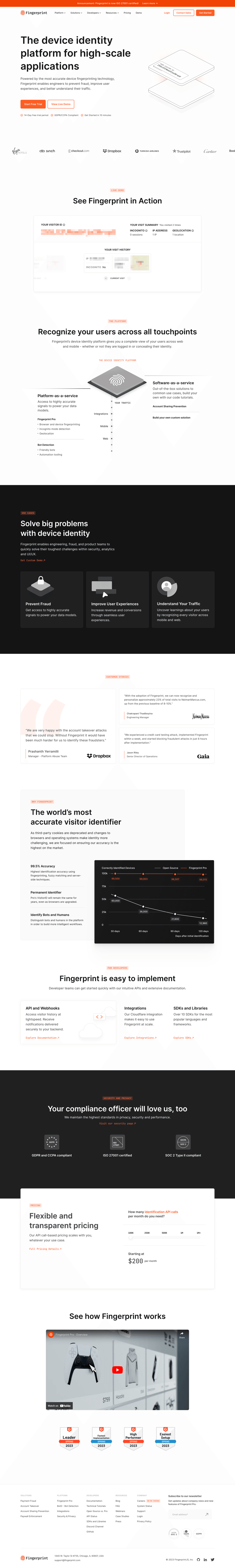 Fingerprint
			    ux ui design