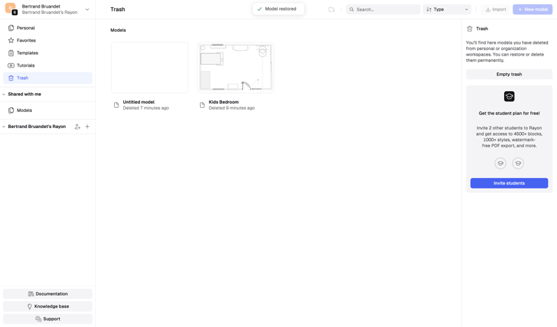 Rayon
			     ux ui design