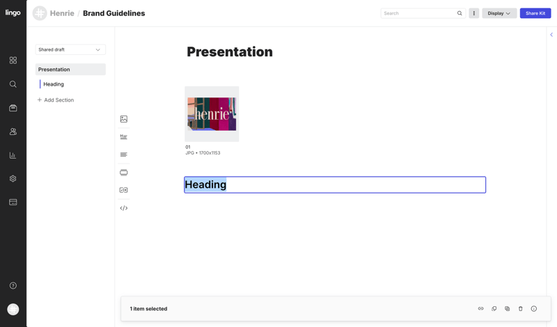 Lingo
			       ux ui design