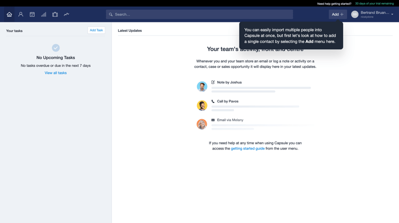 Capsule
			        ux ui design