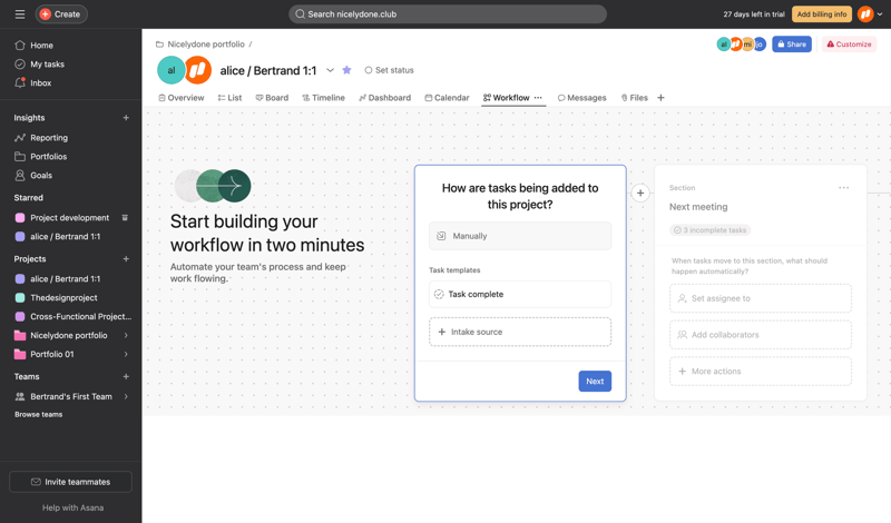 Asana
			           ux ui design