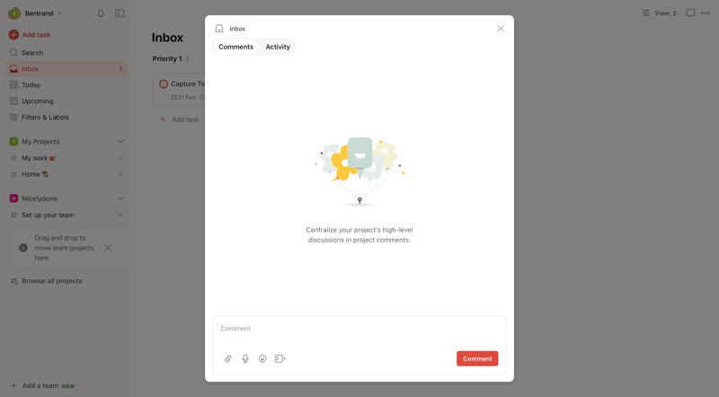Todoist
			             ux ui design