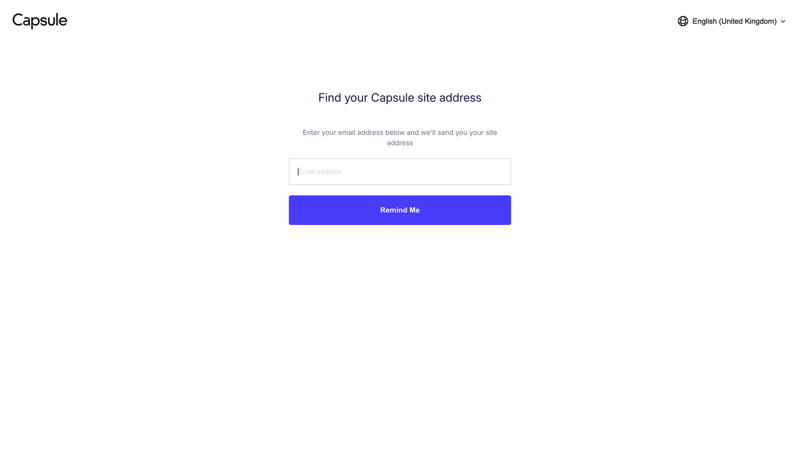 Capsule
			  ux ui design
