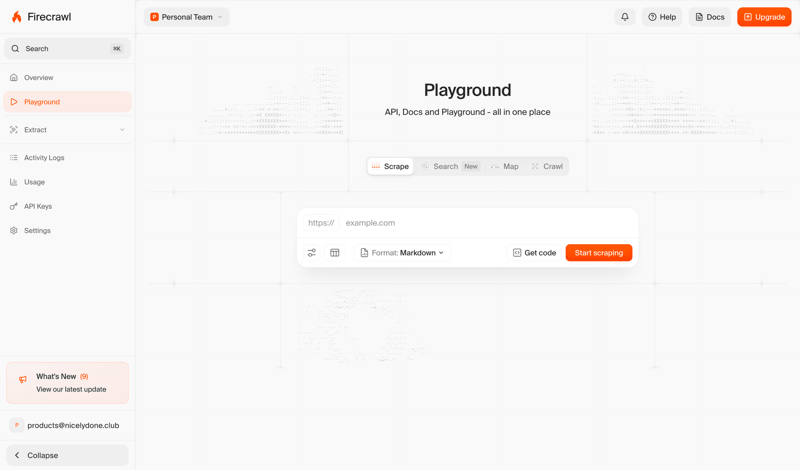 Firecrawl
			   ux ui design