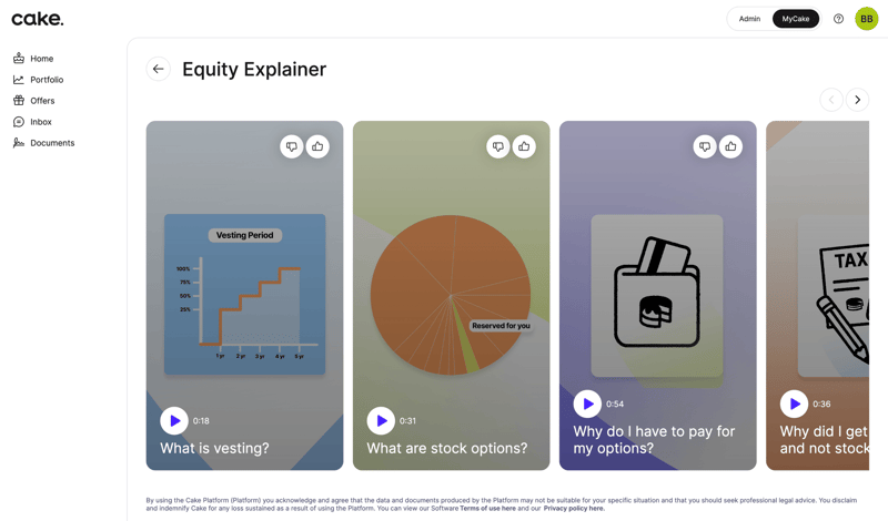 Cake
			  ux ui design
