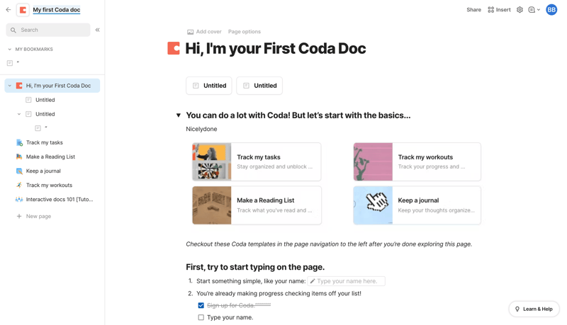 Coda
			           ux ui design