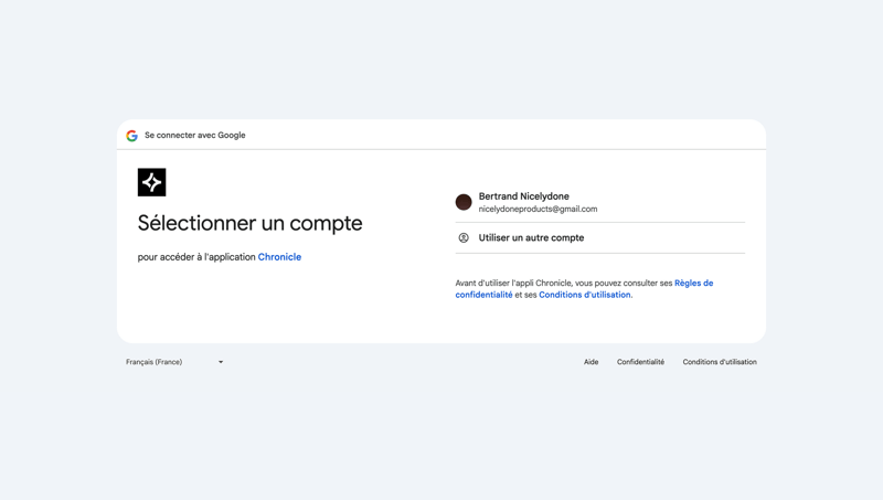 Chronicle
			    ux ui design