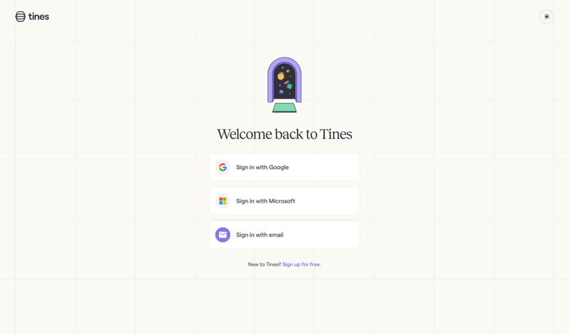 Tines
			           ux ui design