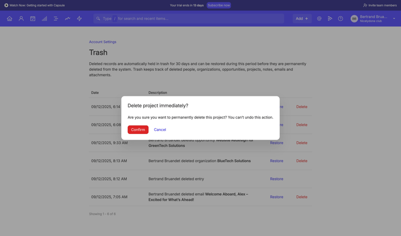 Capsule
			     ux ui design