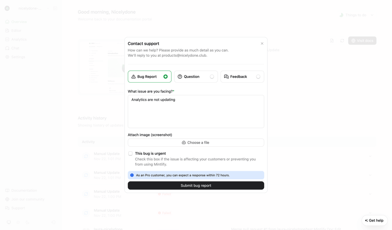 Mintlify
			     ux ui design