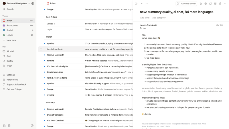 Notion Mail
			              ux ui design
